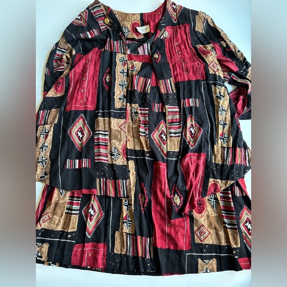 BBW Originals Two Piece Skirt Set Size 3XL